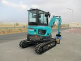 2024 Sunward SWE35UF mini excavator, rear three-quarter view