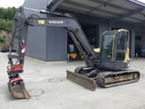 2019 Volvo ECR88D crawler excavator, side view