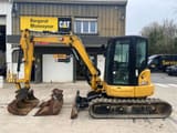 2021 Caterpillar 305E2 crawler excavator, side view