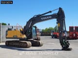 2017 Volvo EC220EL crawler excavator, rear three-quarter view