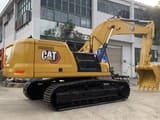 2024 Caterpillar 336GC crawler excavator, rear three-quarter view