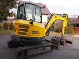 2018 Wacker Neuson EZ36 mini excavator, rear three-quarter view