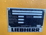 2016 Liebherr R936 NLC identification plate