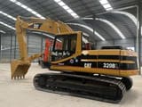 Caterpillar 320BL crawler excavator, side view