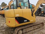 2011 Caterpillar 306D crawler excavator, rear three-quarter view