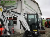 2023 Bobcat E27 mini excavator, side view of boom and cab