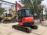 2023 Kubota KX163-5 mini excavator, rear three-quarter view