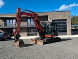 2019 Kubota KX080-4A mini excavator, side view