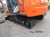 2017 Hitachi ZX70 crawler excavator rear three-quarter view