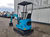 2025 JPC KV12 mini excavator, rear three-quarter view