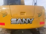 2022 Sany SY75C mini excavator rear view