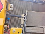 2024 Caterpillar 330GC radiator and cooling system detail