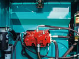 2024 Sunward SWE155F crawler excavator engine compartment view