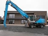 2017 Fuchs MHL340 wheel excavator side view
