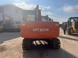 2018 Hitachi EX60-5 crawler excavator, rear view
