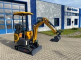 Berger Kraus BK1250JS mini excavator, side view