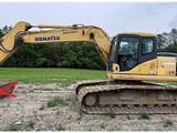 2004 Komatsu PC160LC-7K crawler excavator, side view
