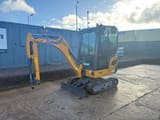 2024 XCMG XE20E mini excavator, side view