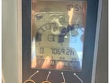 2013 Hitachi ZX65USB-5A CLR mini excavator instrument cluster view