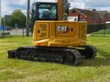 2023 Caterpillar 308C crawler excavator, rear three-quarter view