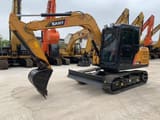 2024 Sany SY75C Pro crawler excavator, side view