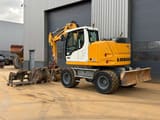 2018 Liebherr 910 wheel excavator, rear three-quarter view