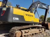 2019 Volvo EC290B crawler excavator, rear three-quarter view