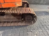 Hitachi EX60 mini excavator steel tracks detail