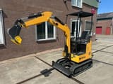 2025 JPC KV12 mini excavator, side view