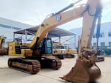 2022 Caterpillar 336GC crawler excavator, side view