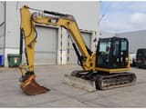 2019 Caterpillar 308E2CR crawler excavator, side view