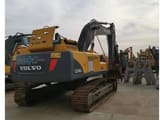 2016 Volvo EC240BLC crawler excavator, rear three-quarter view