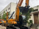 Hyundai R220-9S crawler excavator, side view