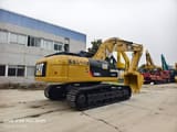 2023 Caterpillar 330D2L crawler excavator, rear three-quarter view