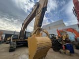 2019 Caterpillar 336D2 crawler excavator, front-facing view