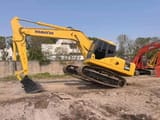 2010 Komatsu PC220-7 crawler excavator, side profile view