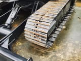 2022 Doosan DX60 mini excavator track and blade detail