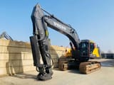 2023 Volvo EC380ENL crawler excavator, side view