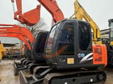 2019 Hitachi ZX70 crawler excavator, side profile view