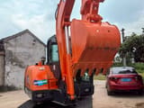 2025 Doosan DH60 mini excavator rear view