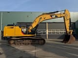 2015 Caterpillar 336EL crawler excavator, side view