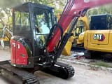2020 Yanmar VIO35-6 mini excavator, side view