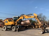 2015 Liebherr A912 Compact wheel excavator, side profile view