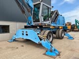 2008 Fuchs MHL380 material handler, front three-quarter view