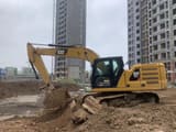 2023 Caterpillar 320GC crawler excavator side view