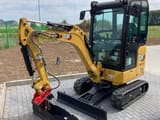 2023 Caterpillar 301.6 mini excavator, front three-quarter view