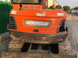 2024 Doosan DX60 mini excavator rear view