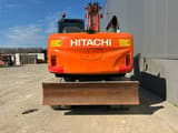 2015 Hitachi ZX140W-5 wheel excavator rear view