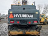 2016 Hyundai W140 wheel excavator rear view
