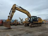2013 Caterpillar 336EL crawler excavator, side view